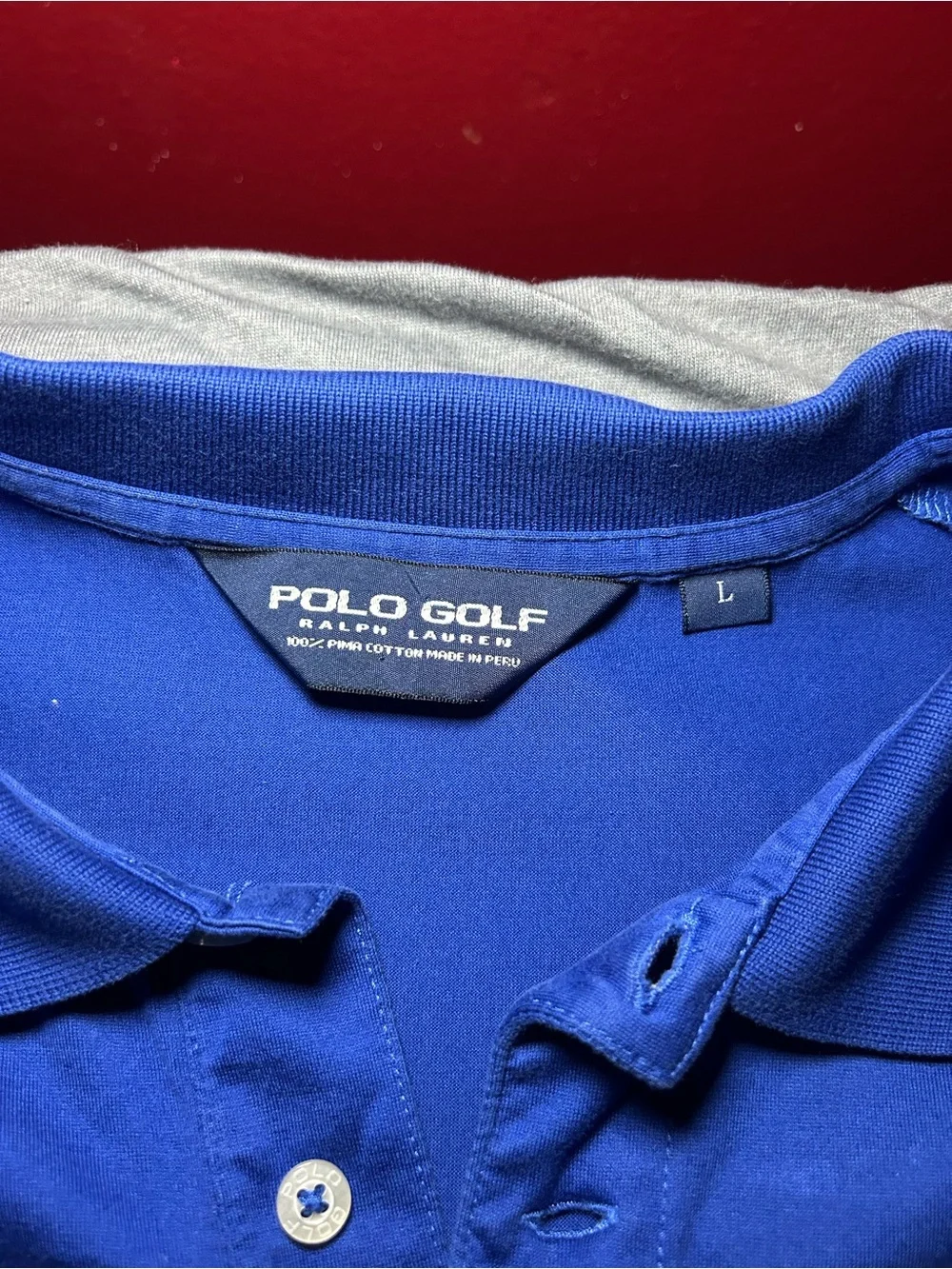 Ralph Lauren Polo Golf Men’s Royal Blue Short-Sleeve Polo